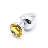 K-Range Butt Plug - Yellow - Medium- 9cm x 3.4cm